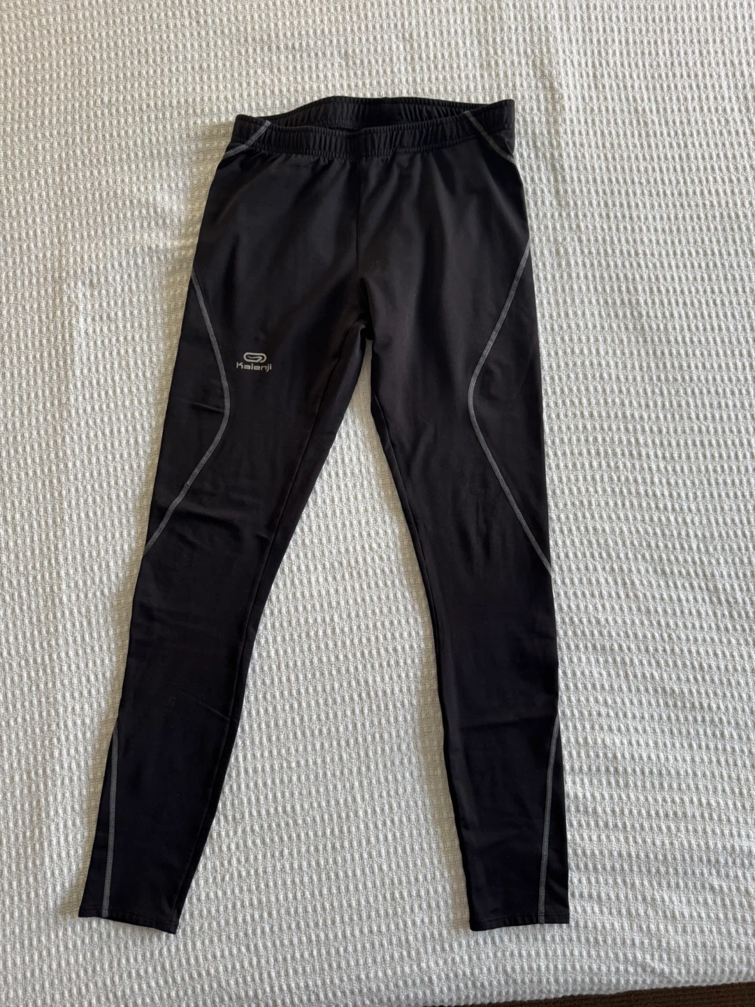 Kalenji Black Running Tights - Size M
