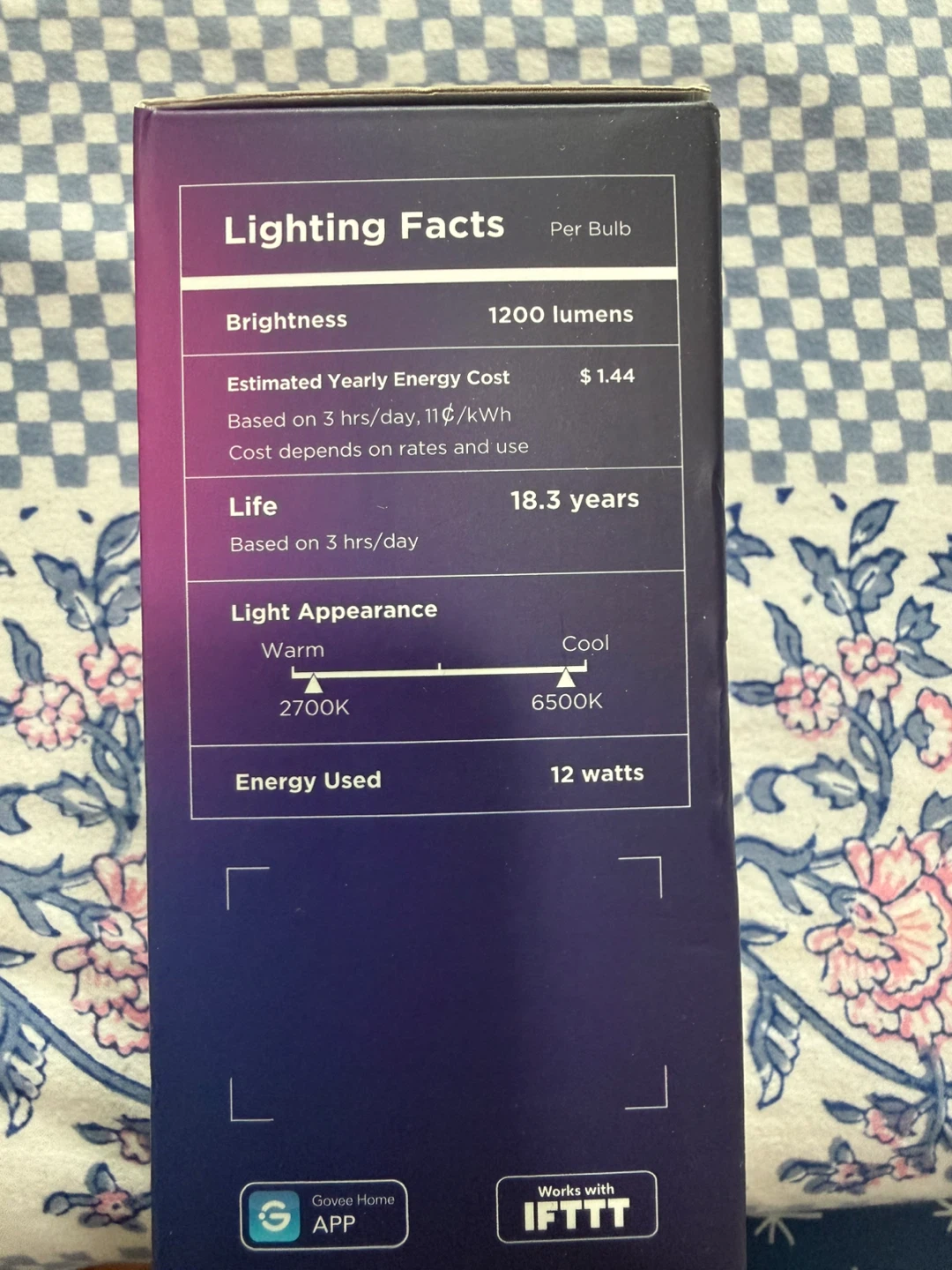 Govee RGBWW Smart LED Bulb (2 Pack*2) - photo 4
