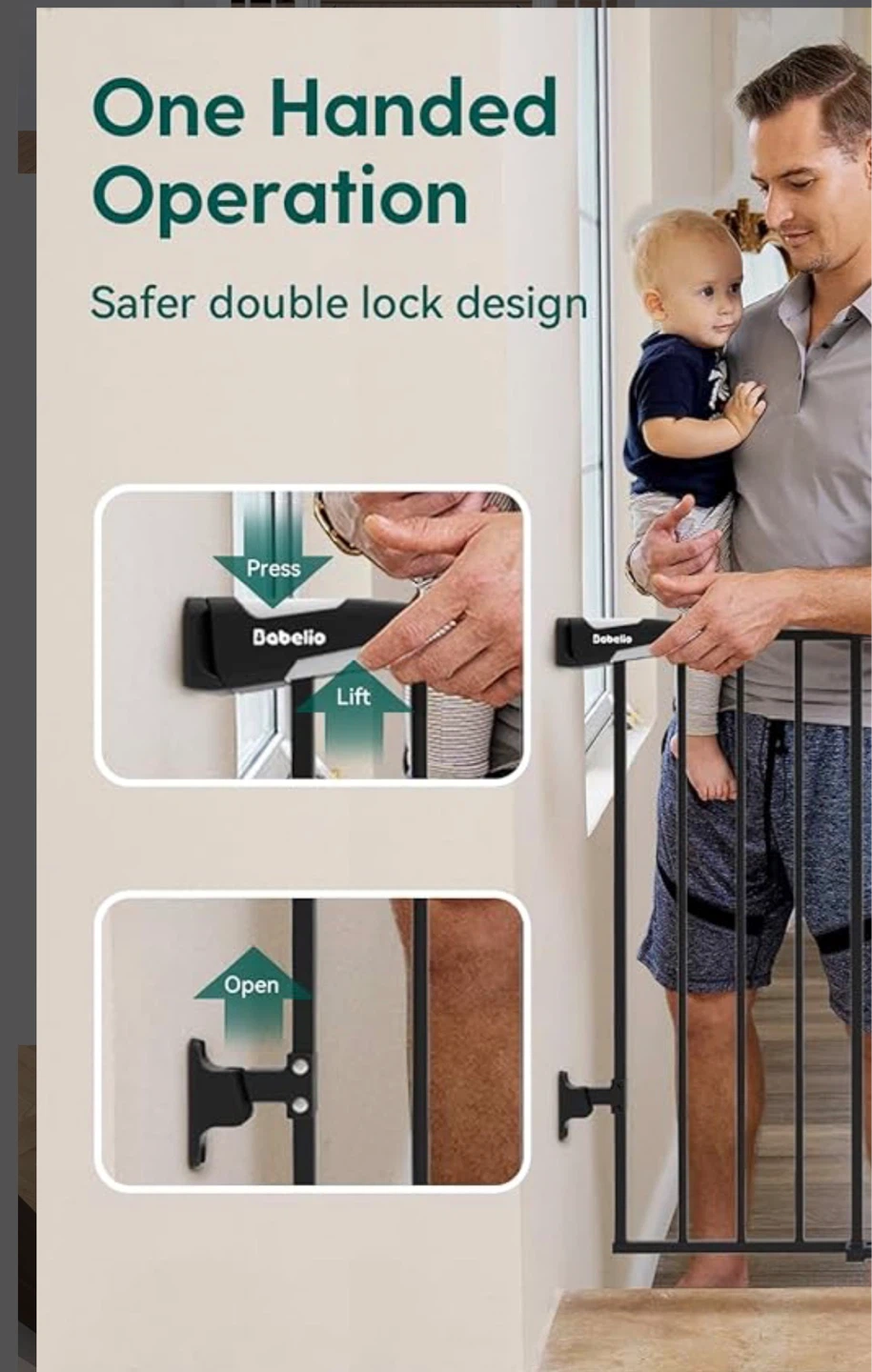 2 baby Gates (like new) - photo 3