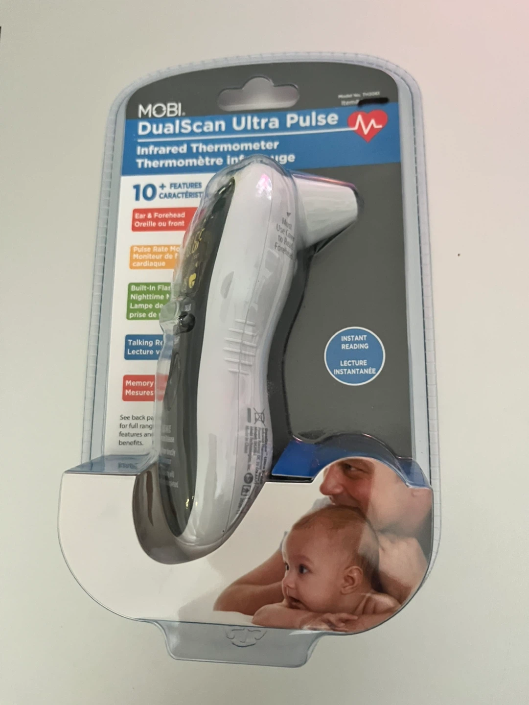 MOBI DualScan Ultra Pulse Infrared Thermometer