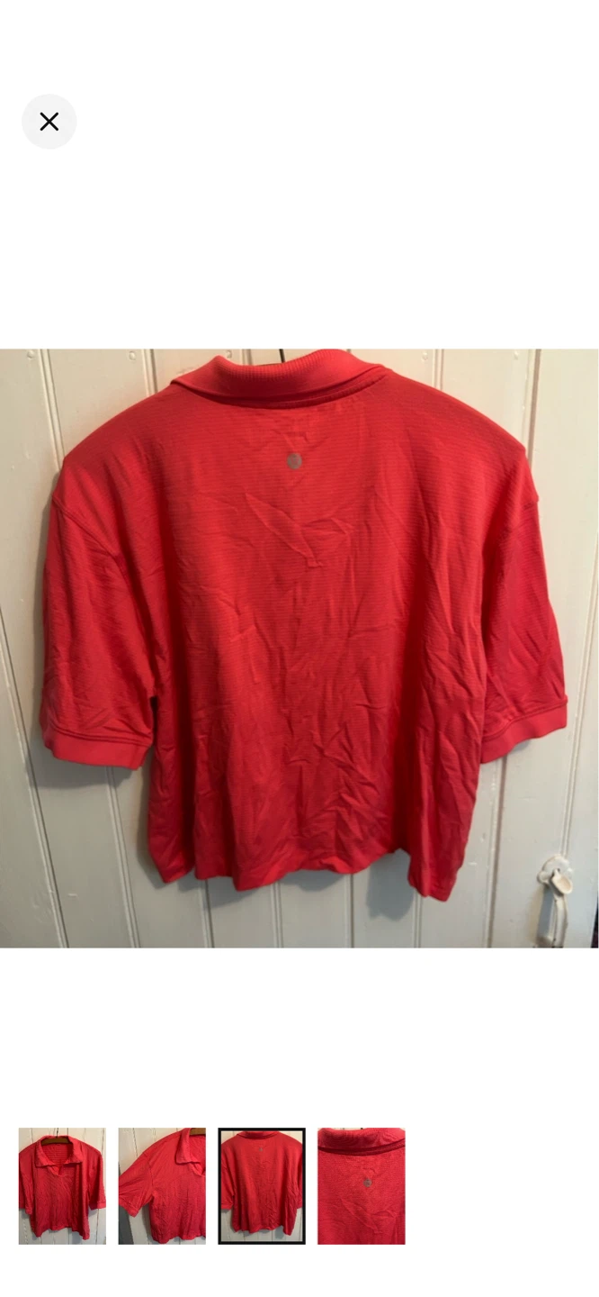 Lululemon Polo Shirt - Coral - photo 3