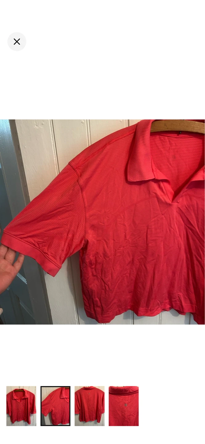Lululemon Polo Shirt - Coral - photo 2