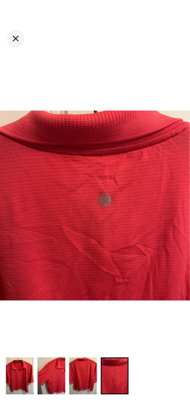 Lululemon Polo Shirt - Coral - photo 4