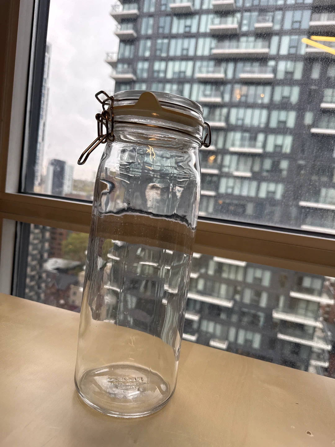 IKEA Glass Jar with Clip Lid