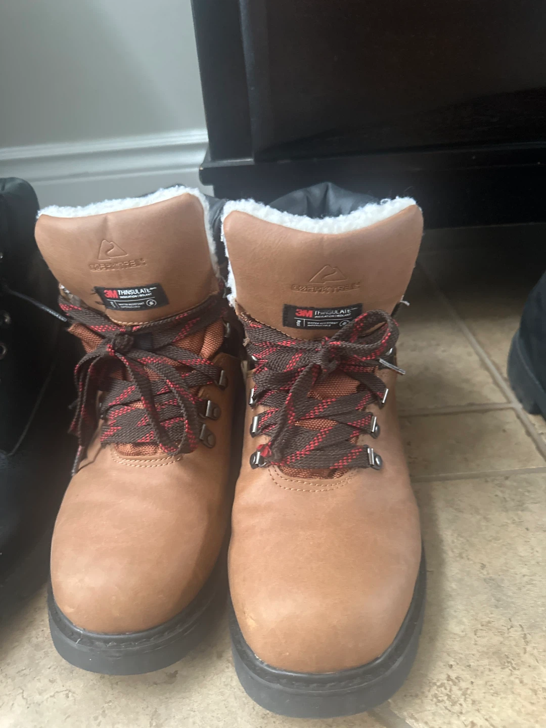 Brown Insulated Winter Boots