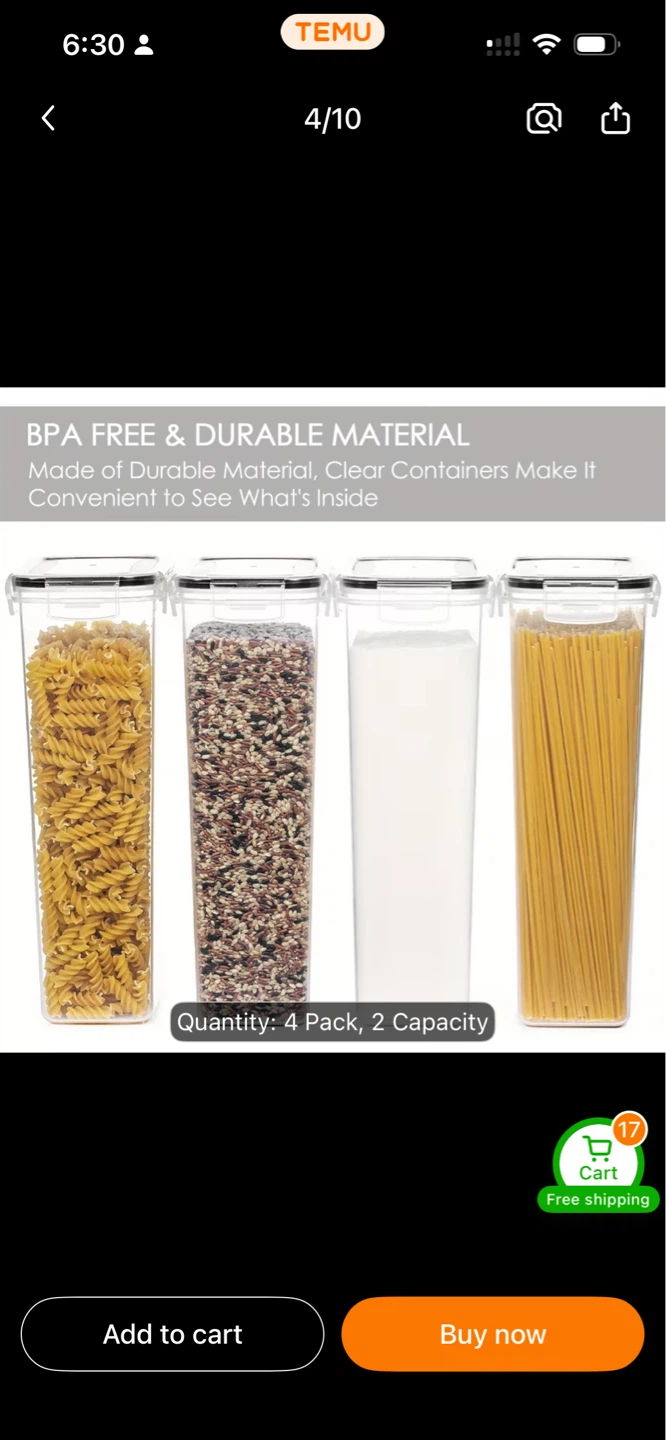 Food Storage Containers - 4 Pack - photo 4