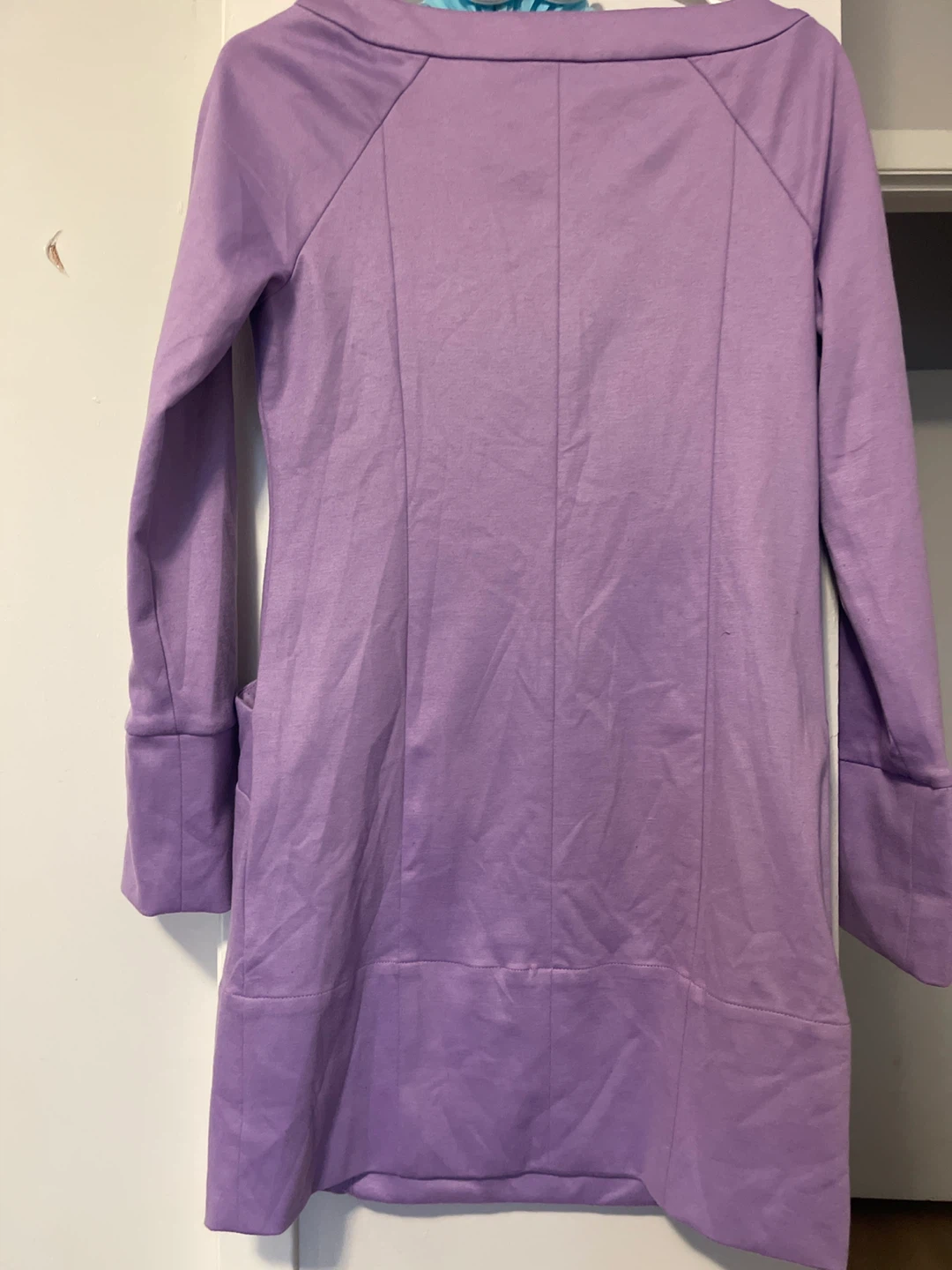 Lilac Zipper Dress - photo 2