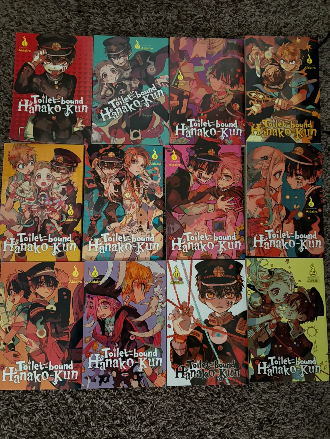 Toilet-bound Hanako-kun Manga Volumes 1-12