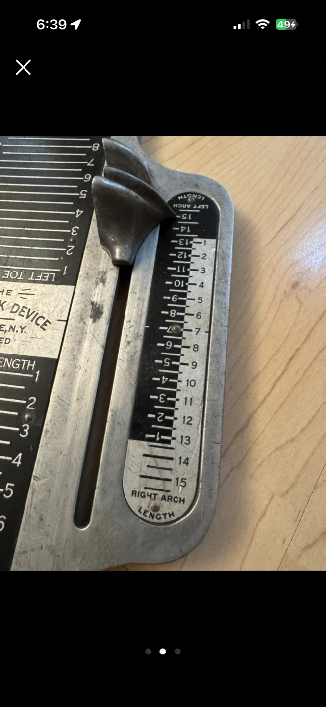 Brannock device (Savage Shoe Company Limited) - photo 2