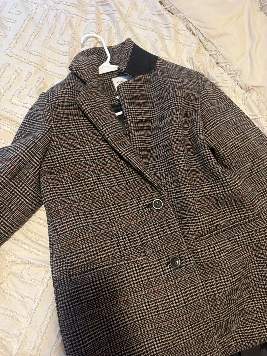 Abercrombie & Fitch Plaid Blazer XXS Small - photo 2
