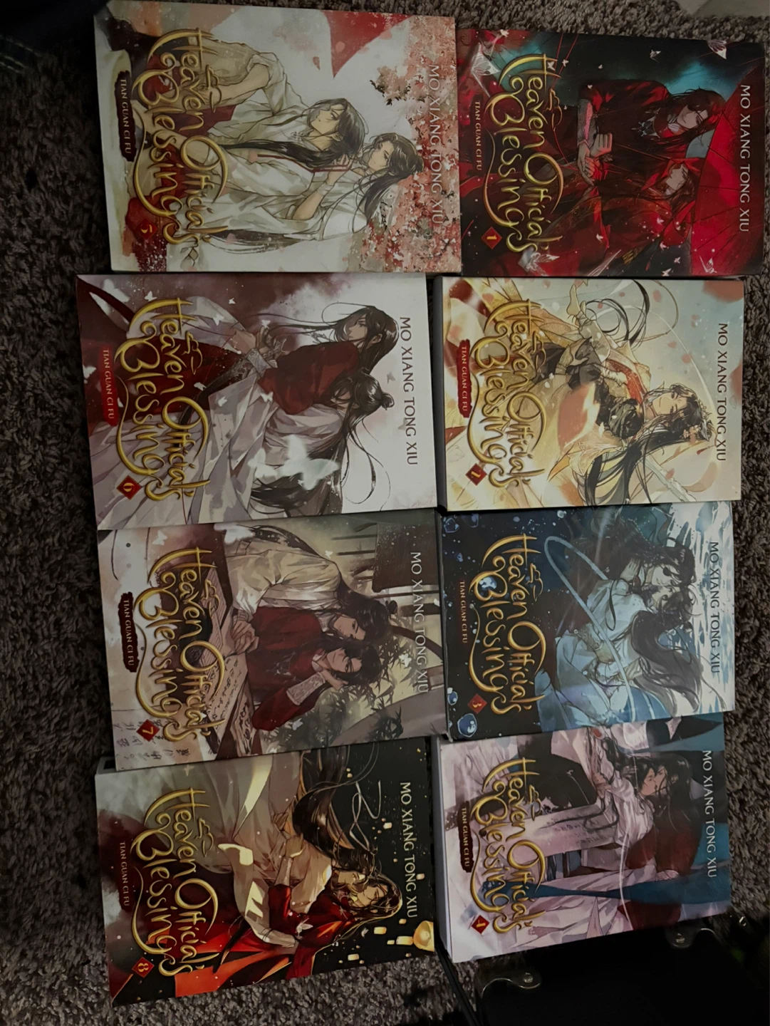 Heaven Official's Blessing complete Manga Set