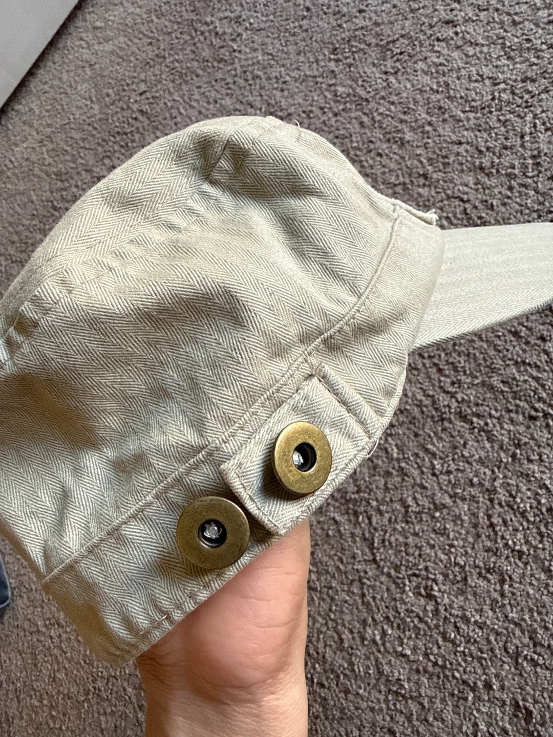 Dolce & Gabbana D&G Tan Twill Cap - photo 3