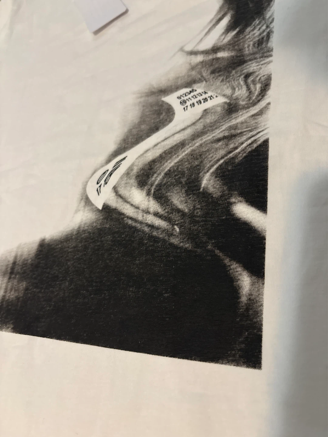 Maison Margiela White Graphic T-Shirt - photo 3