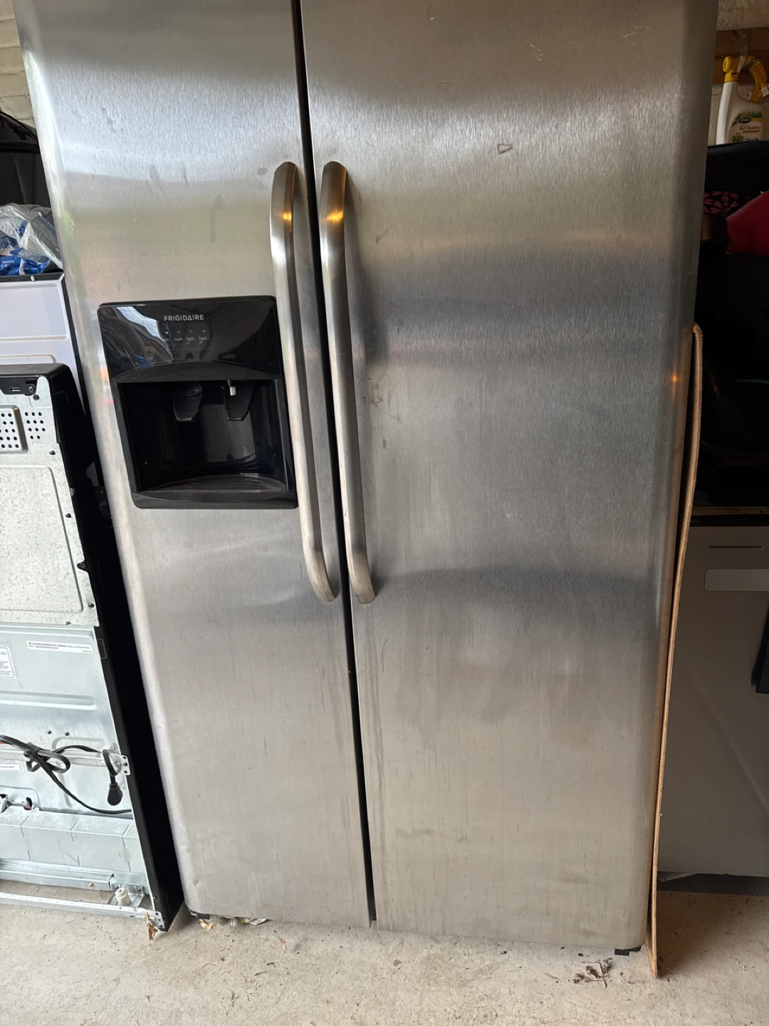 Frigidaire Stainless Steel Side-by-Side Refrigerator