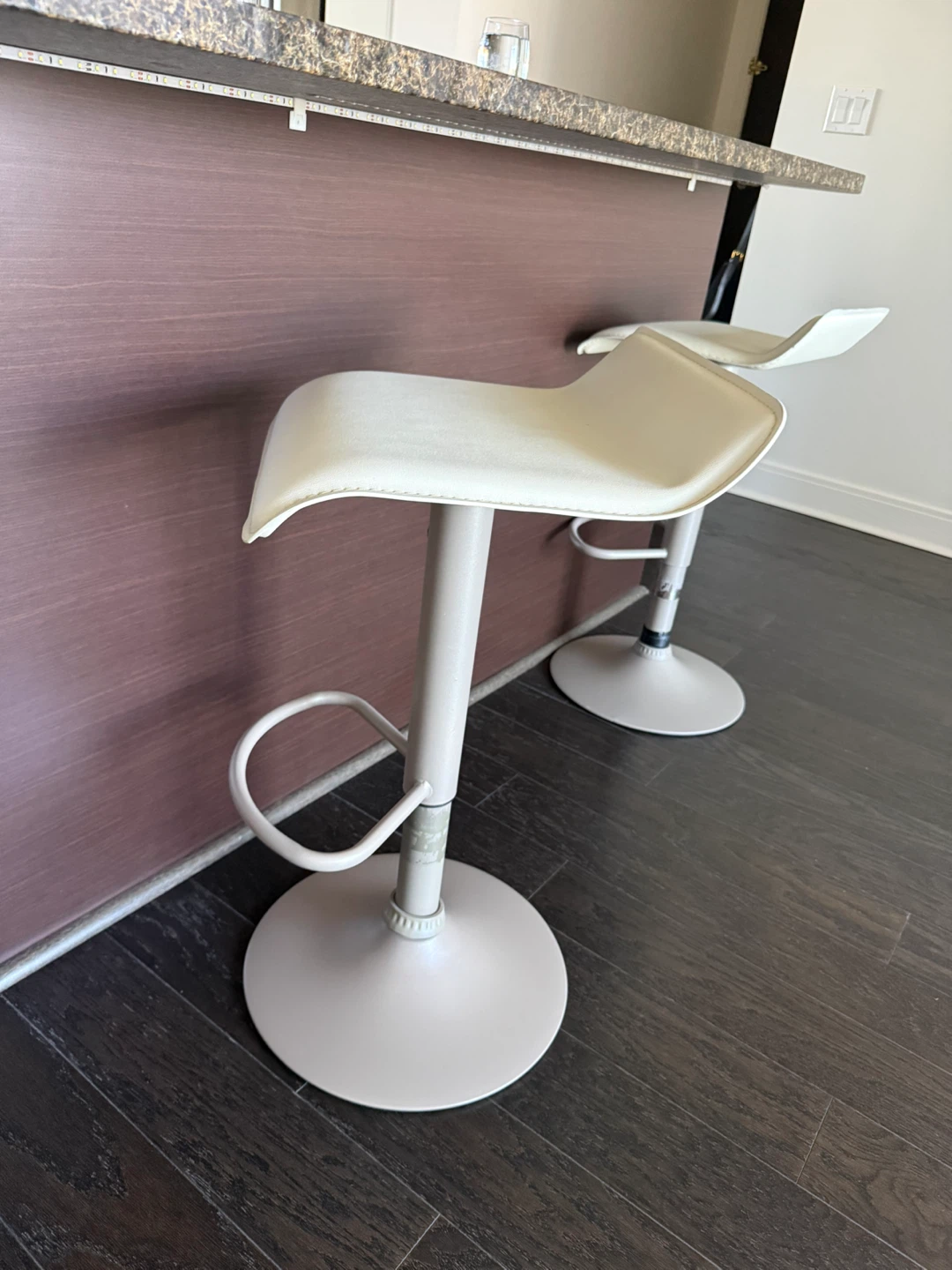 Adjustable Bar Stools (Set of 3)