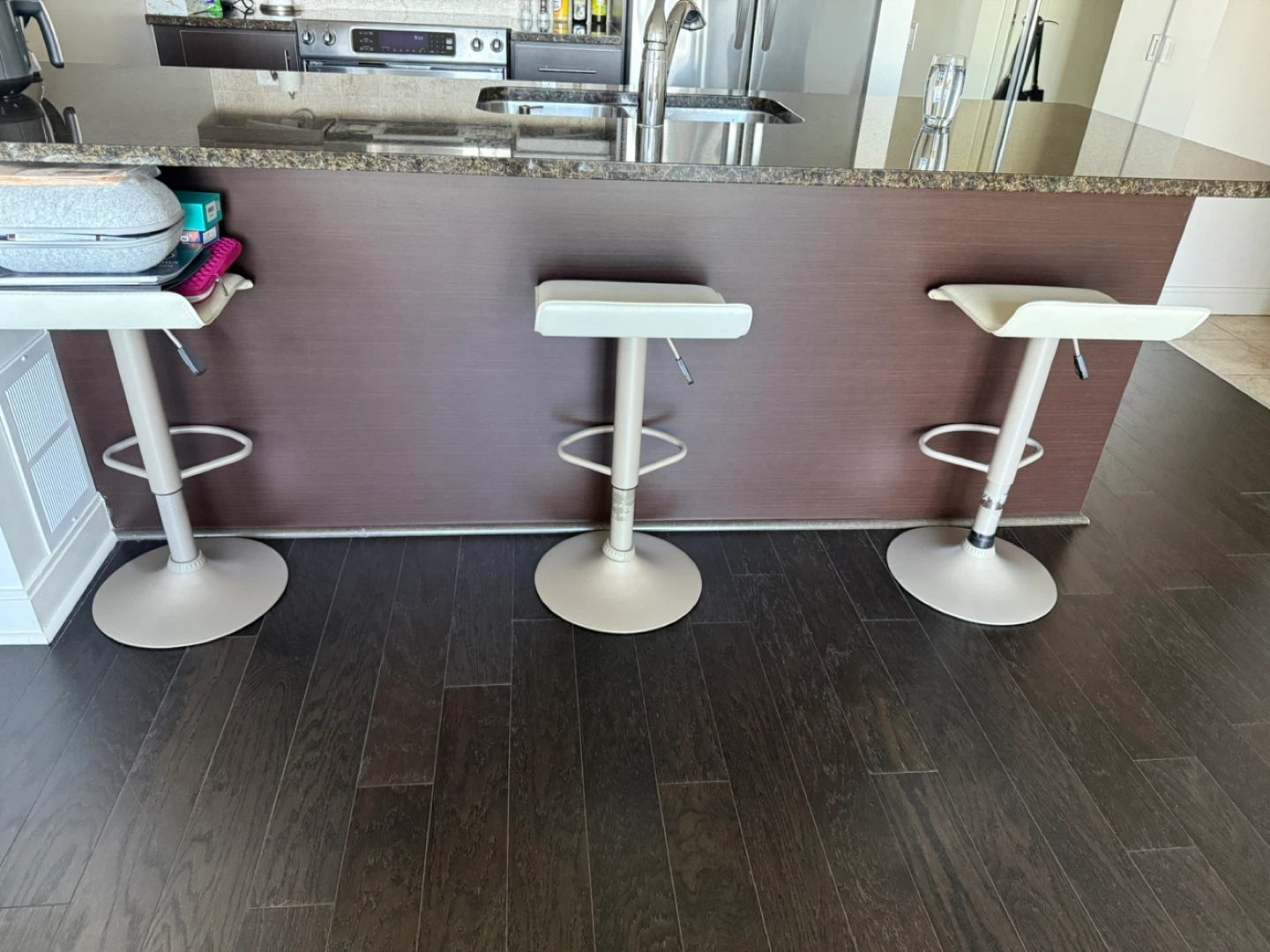 Adjustable Bar Stools (Set of 3) - photo 5