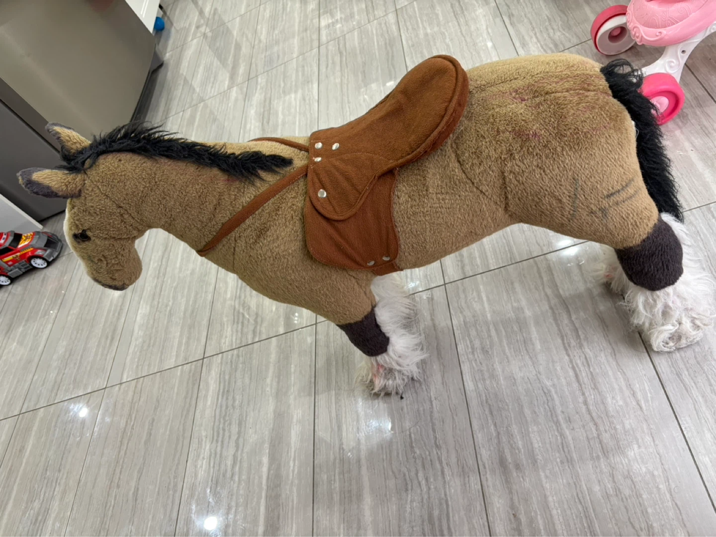 Plush Ride-On Horse Toy - photo 2