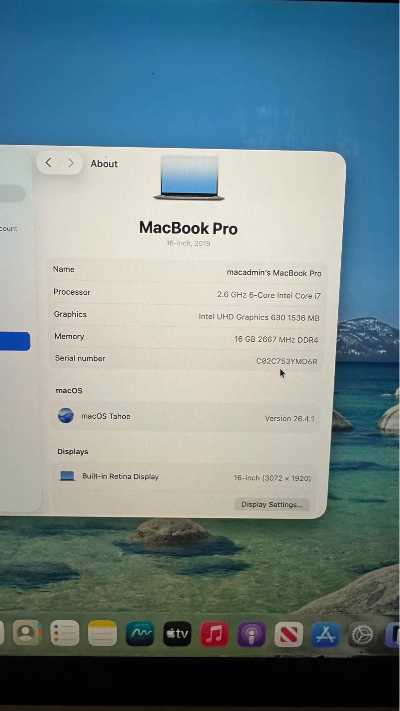 Apple Macbook Pro 2019 16” + Apple Magic Keyboard & Mouse - photo 2