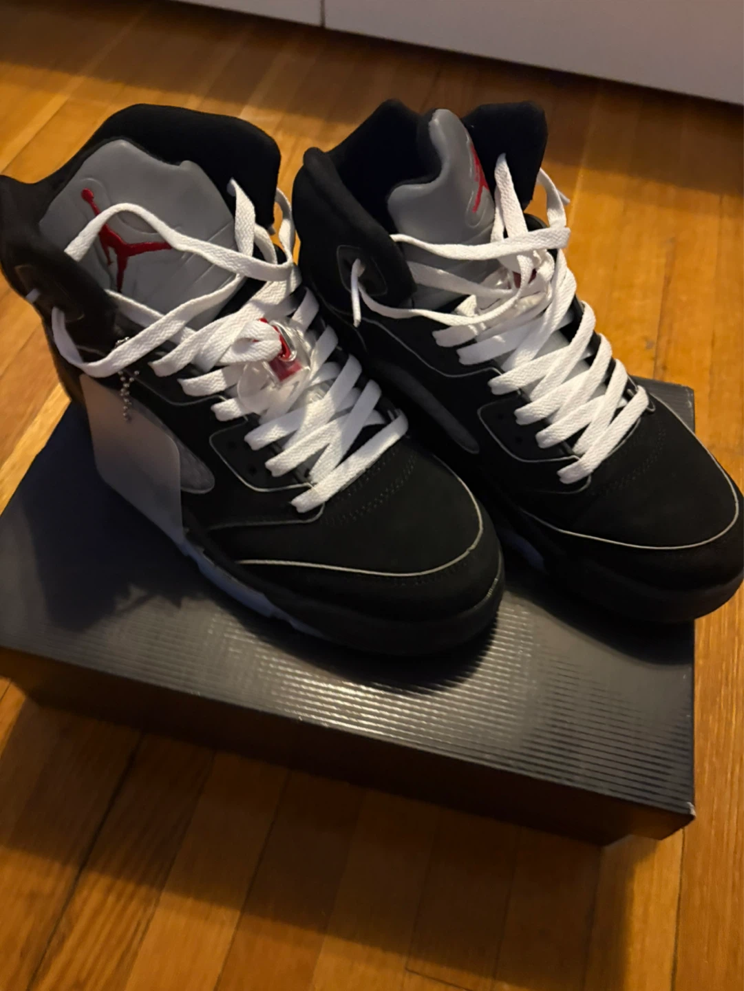 Jordan 5s Black OG metallics