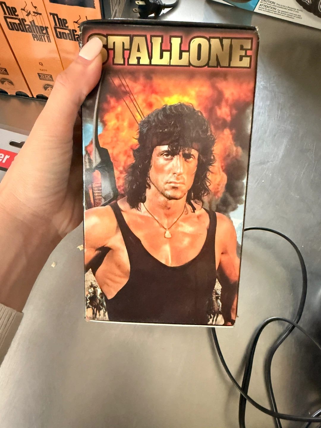Rambo VHS Movie Collection - First Blood, Part II, and III
