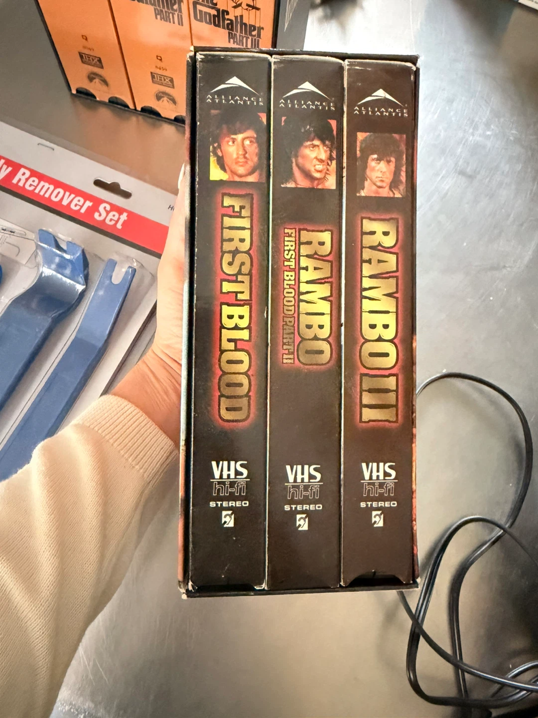 Rambo VHS Movie Collection - First Blood, Part II, and III - photo 2