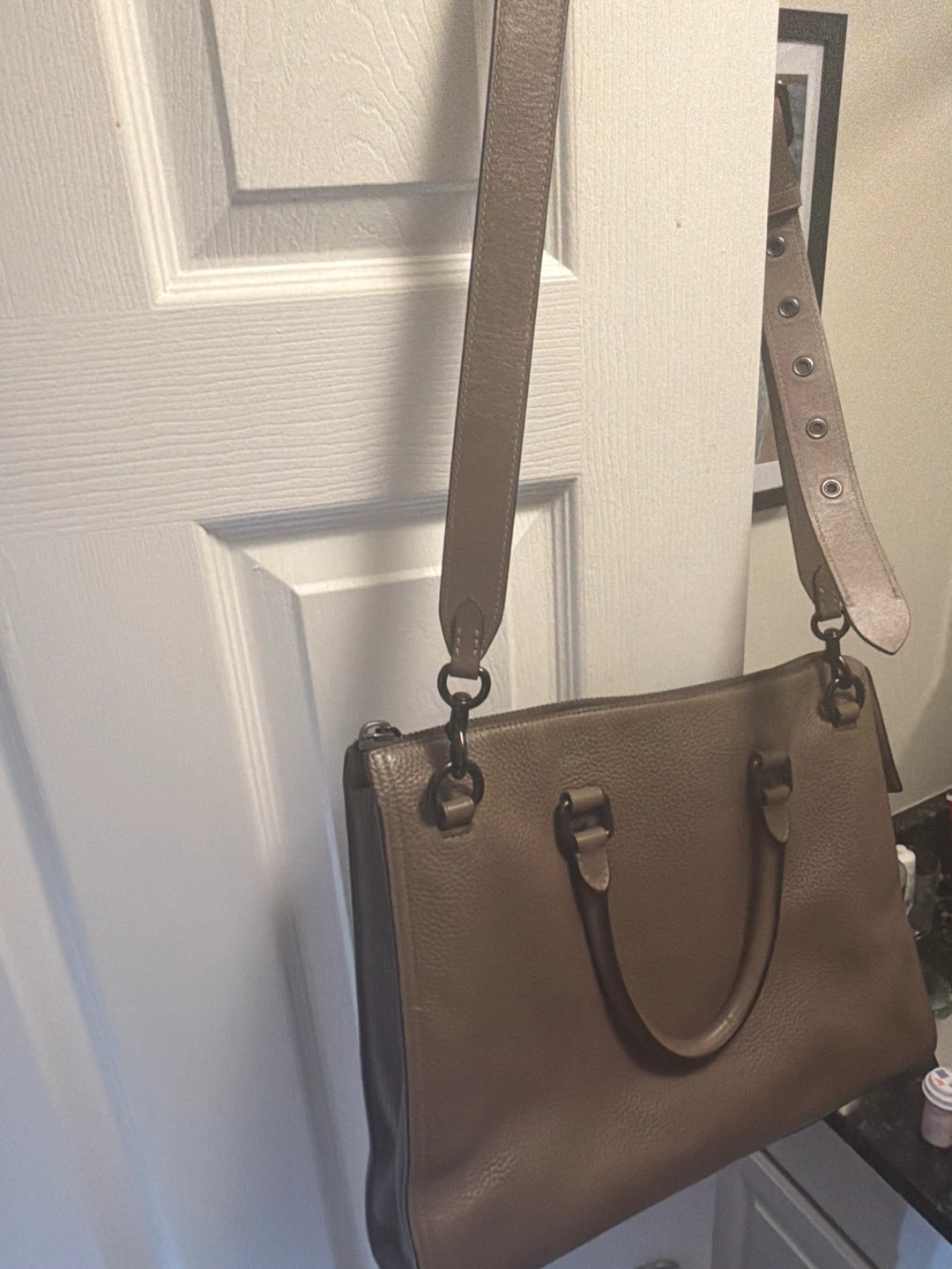 Coach Leather Tote Bag - photo 4
