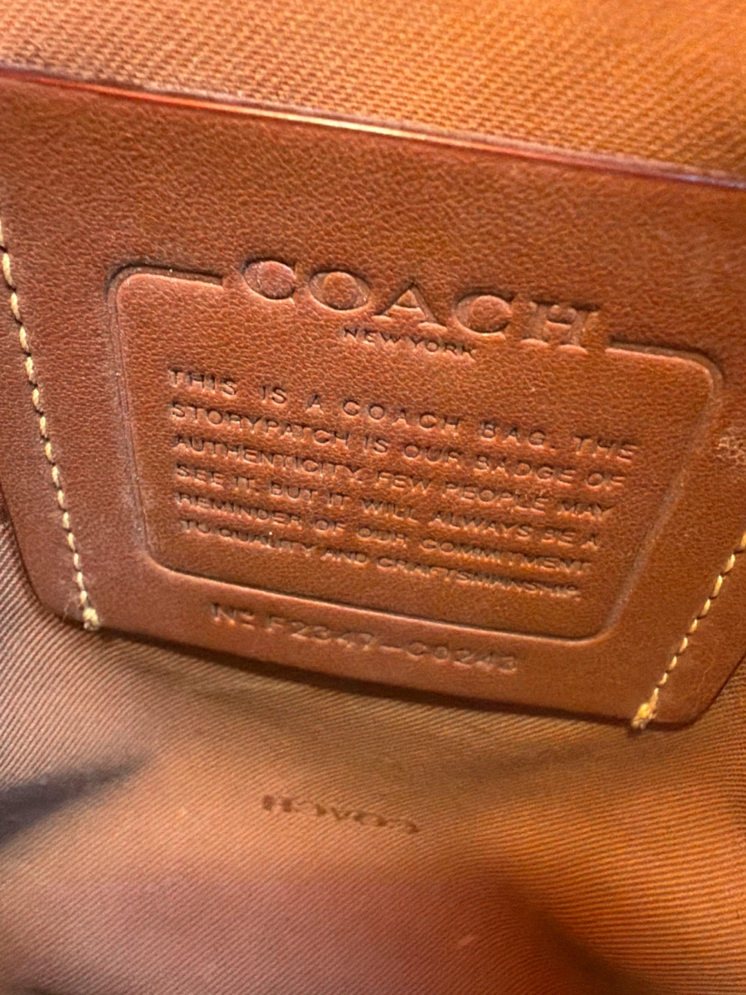 Coach Leather Tote Bag - photo 3