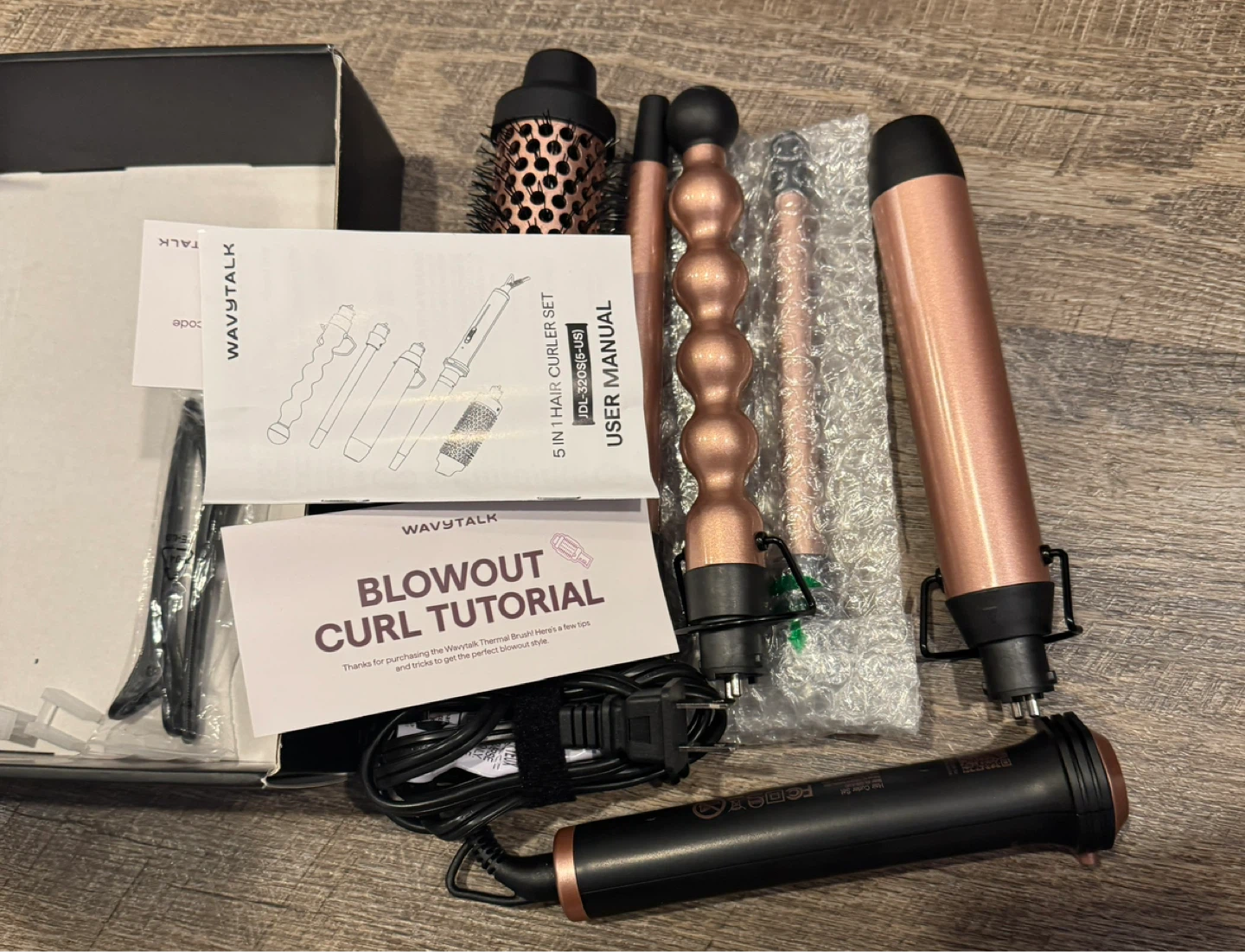 WavyTalk 5-in-1 Professional Hair Styler Set - photo 5
