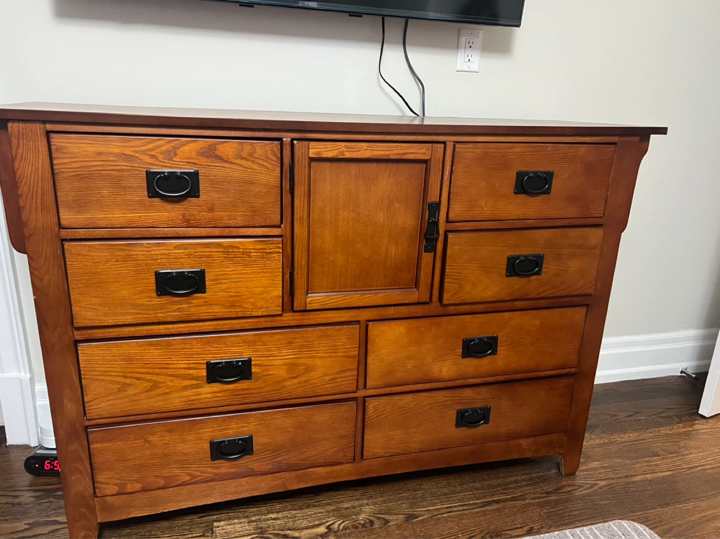 Free Solid Wood Bedroom Set - Dresser, Nightstand, Bed Frame - photo 3