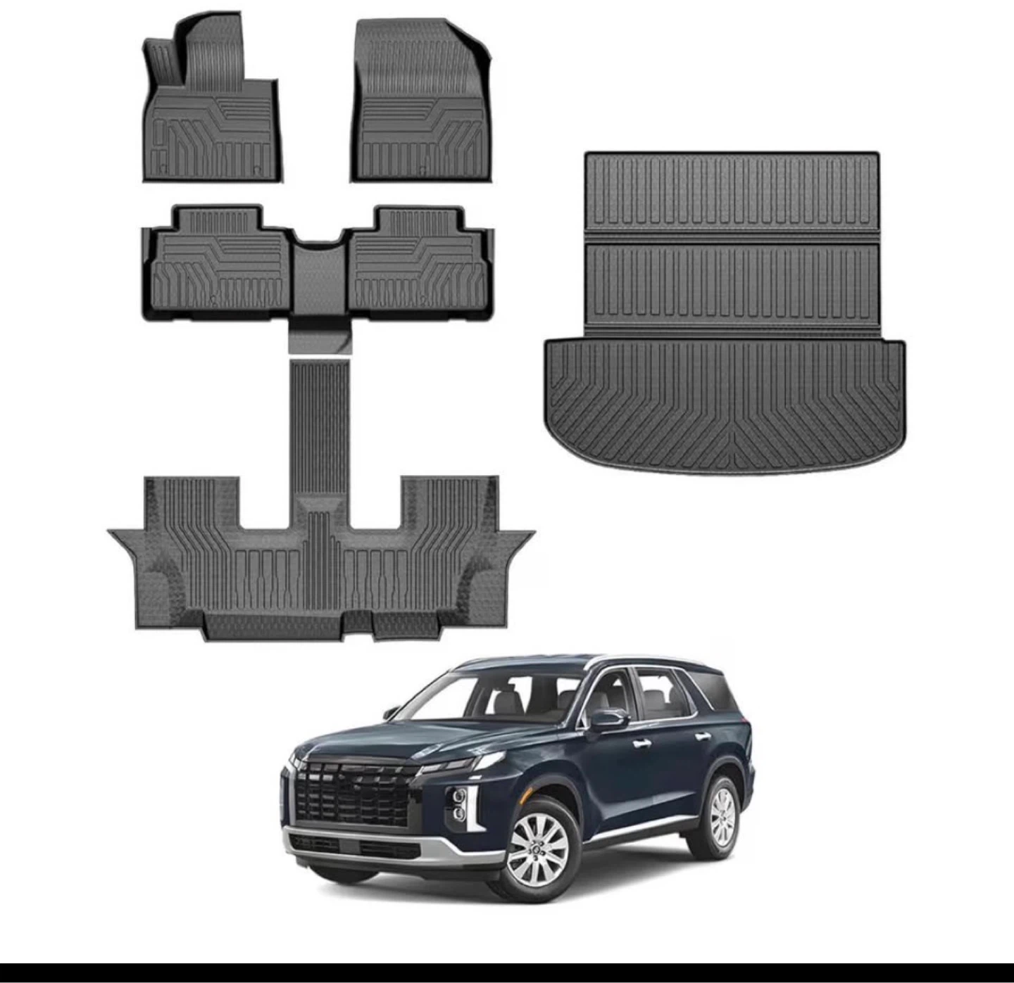 Floor Mats & Cargo Liner for Hyundai Palisade 2020-2025