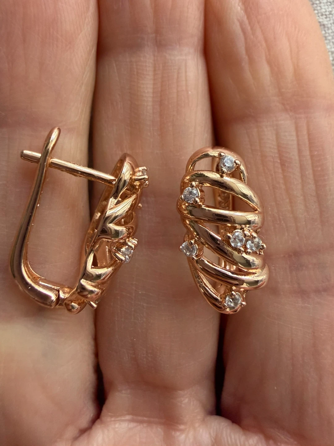 14k gemstone earrings