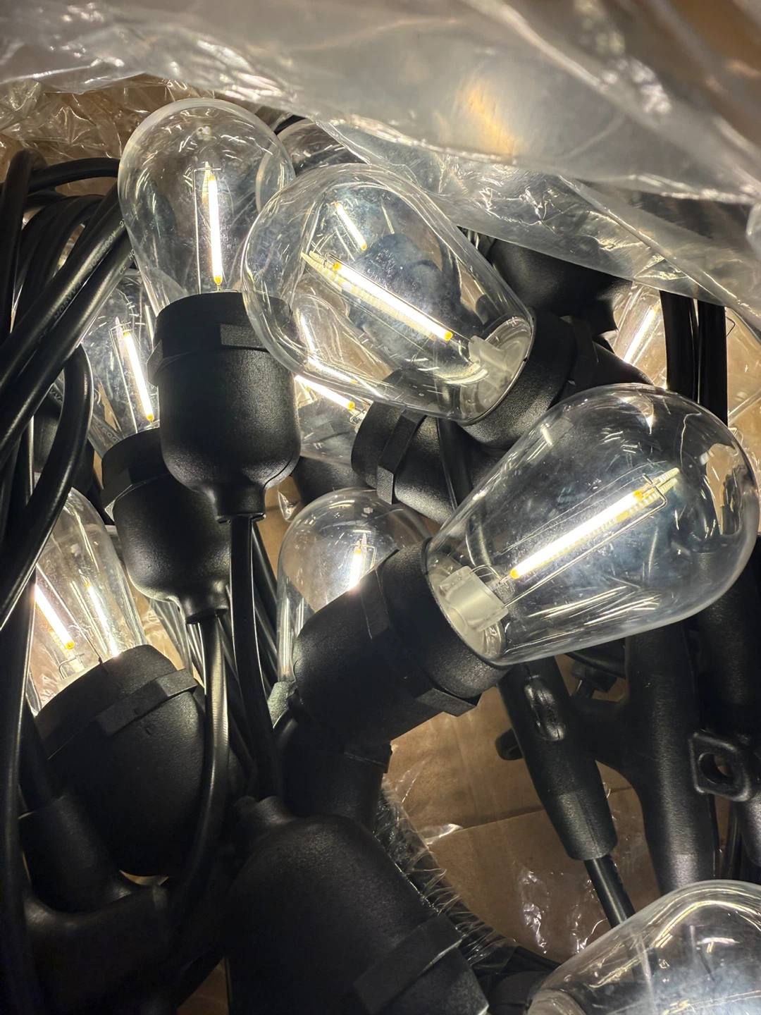Outdoor String Lights - 50 ft, 20 Bulbs - photo 3