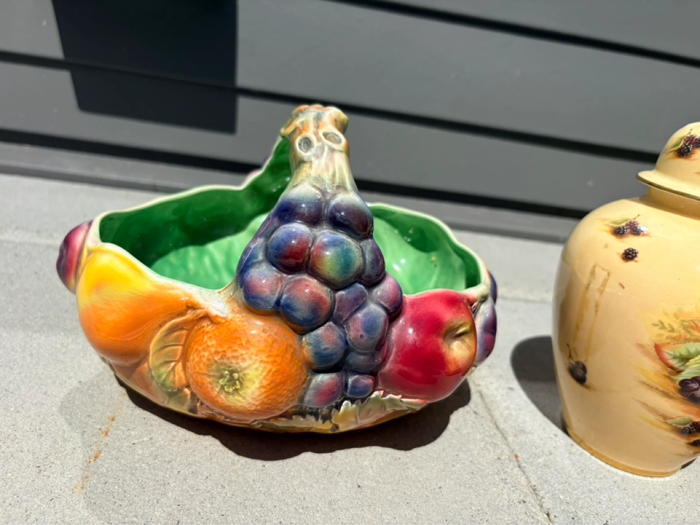 Sylvac Ware Fruit Basket Made in England
