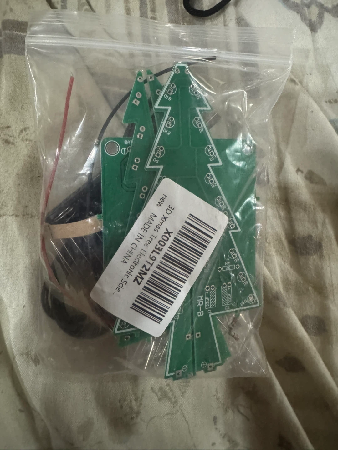 Focket 3D LED Flashing Christmas Tree Circuit Kit - photo 4