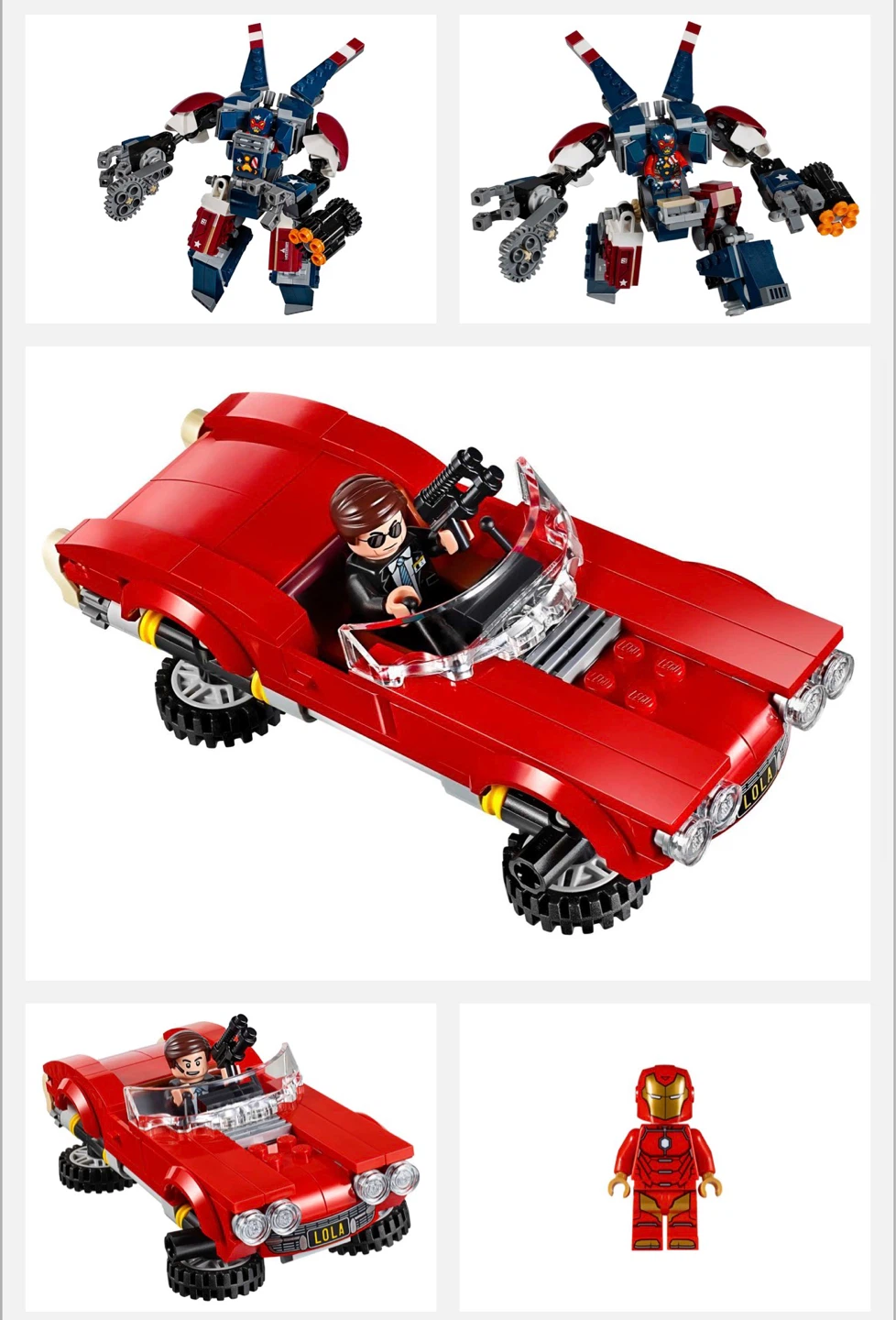 LEGO Marvel Super Heroes 76077 Iron Man: Detroit Steel Strikes - photo 4
