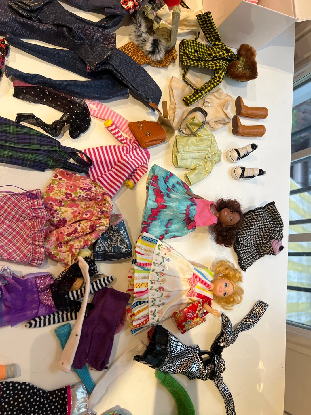 Assorted Doll Clothes and Accessories Lot - photo 2