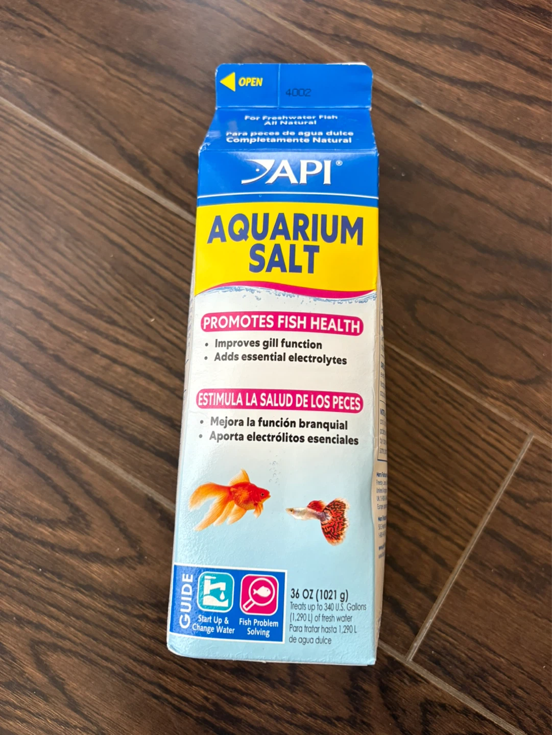 API Aquarium Salt (50% left)