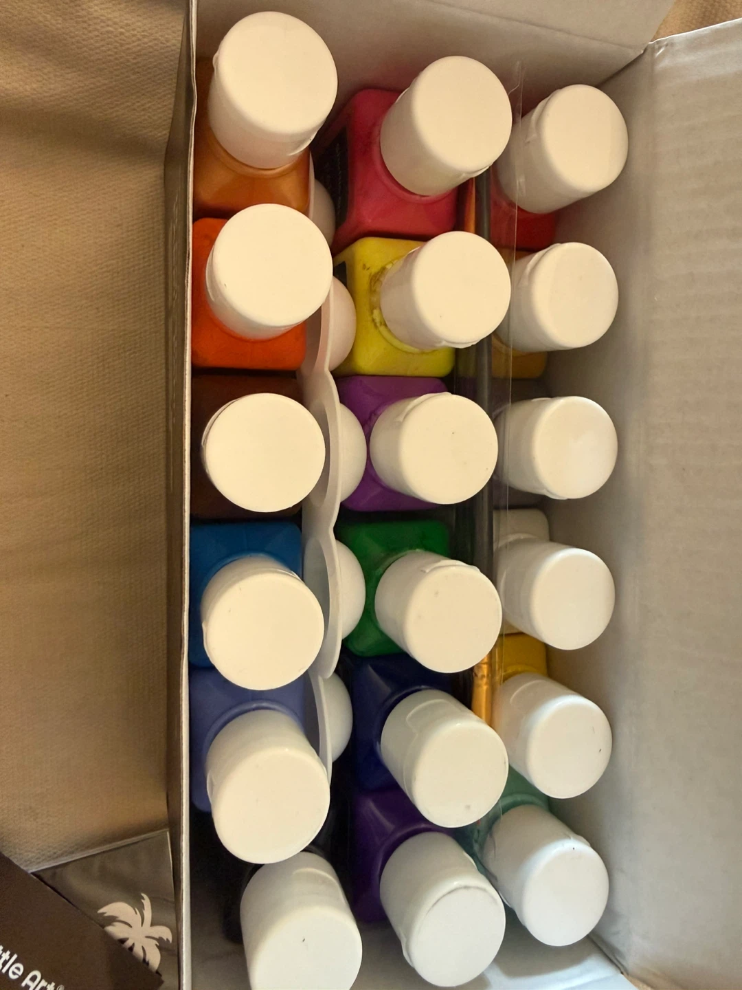 Set of new fabric paint and totes 13 x 15