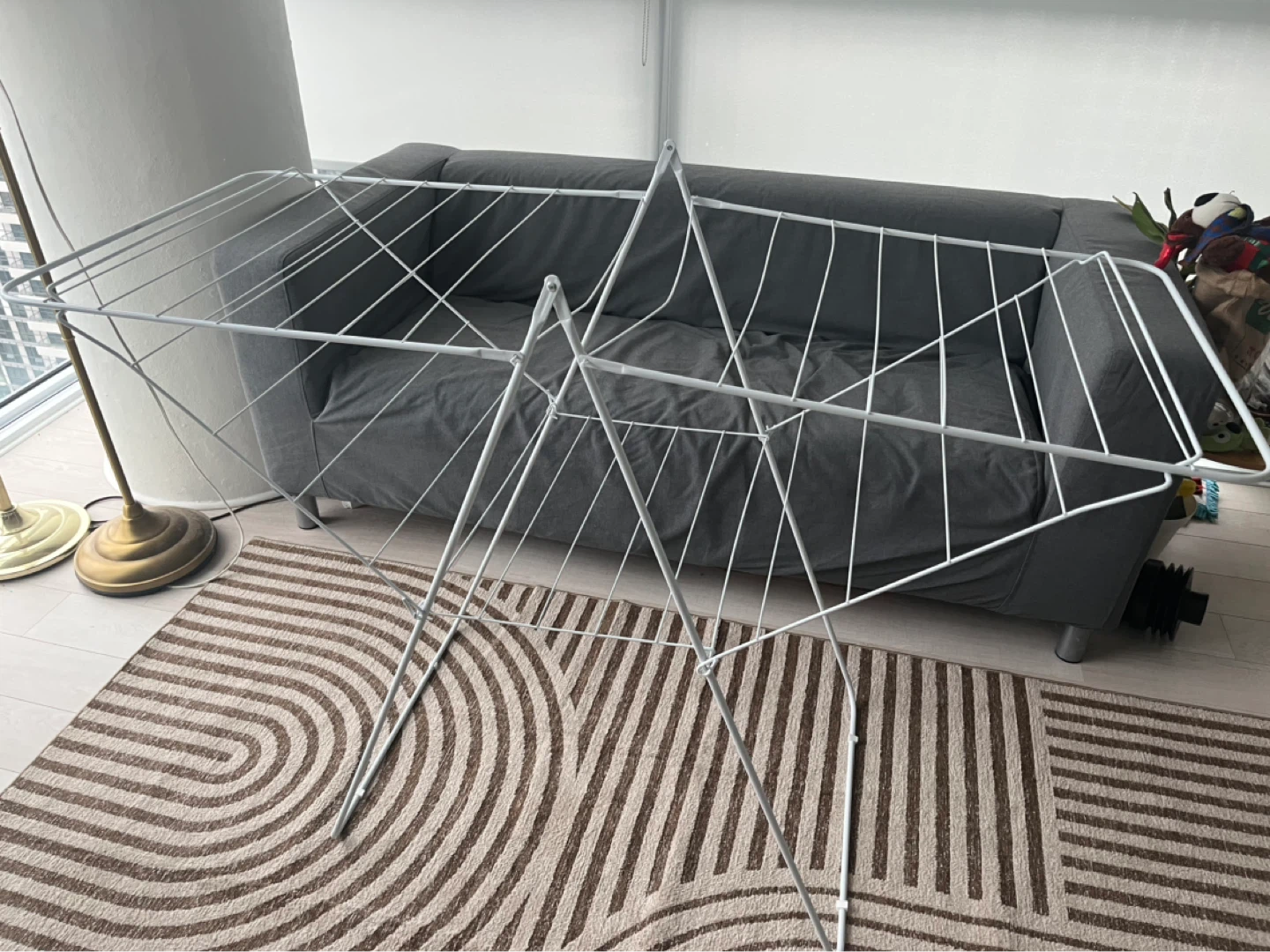 White Collapsible Drying Rack