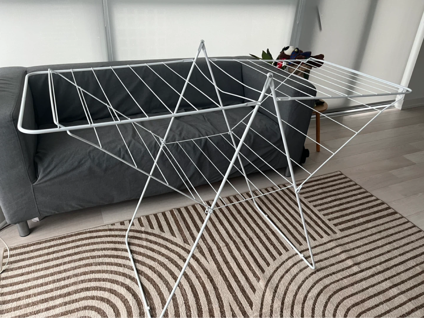 White Collapsible Drying Rack - photo 2