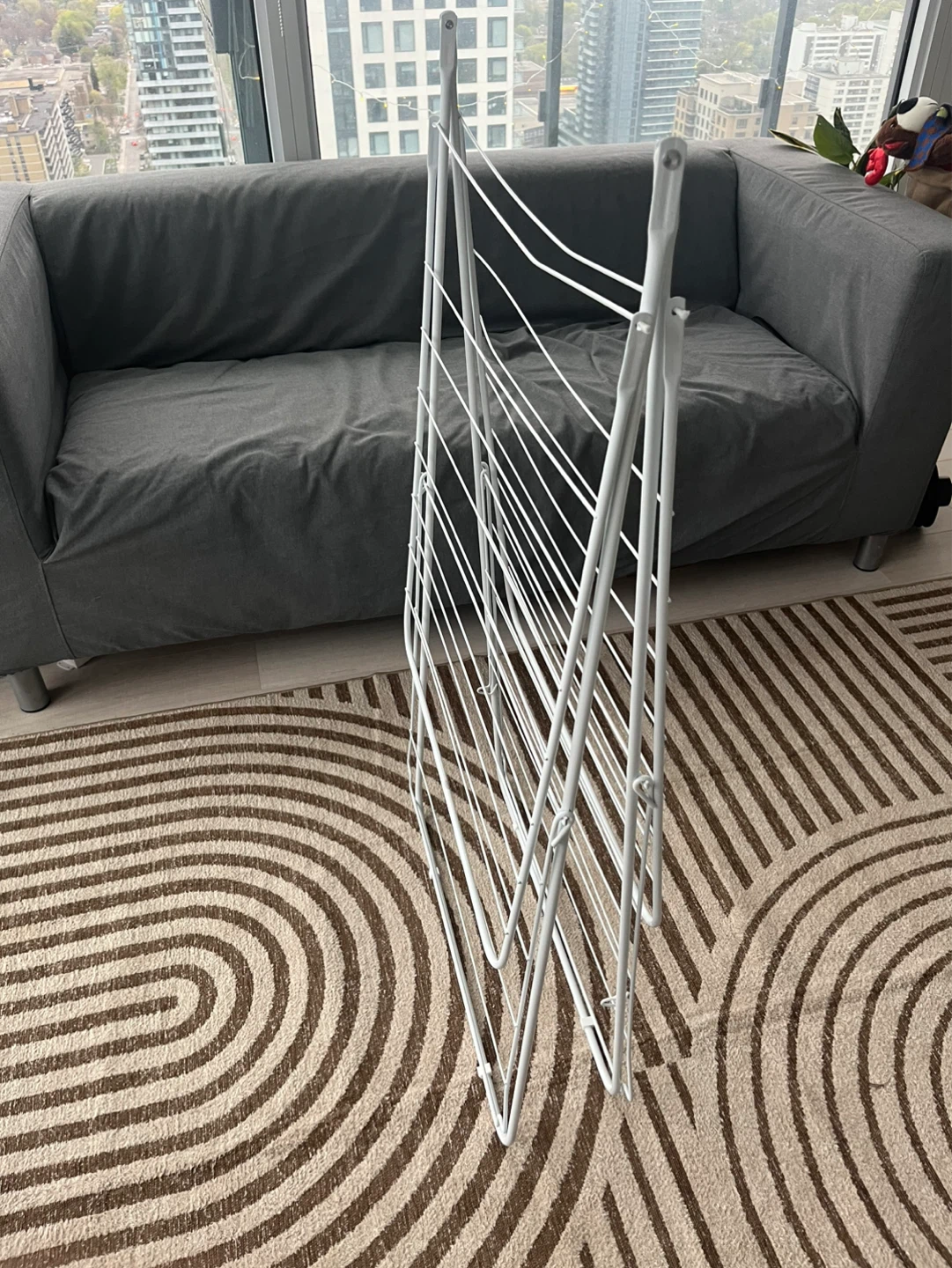 White Collapsible Drying Rack - photo 3