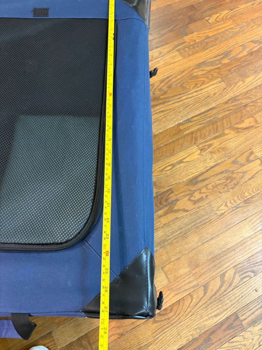 Blue Soft-Sided Pet Carrier Crate - photo 5