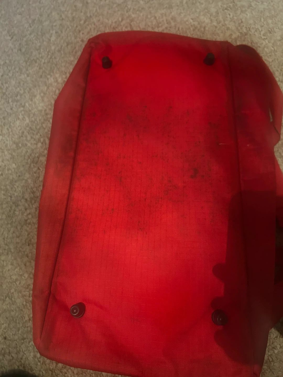 Hugo Boss Red and Black Duffle Bag Travel - photo 2