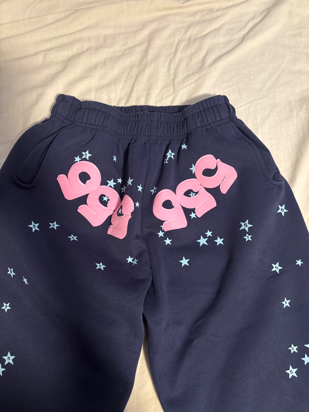Navy Blue Spider Sweatpants - photo 4