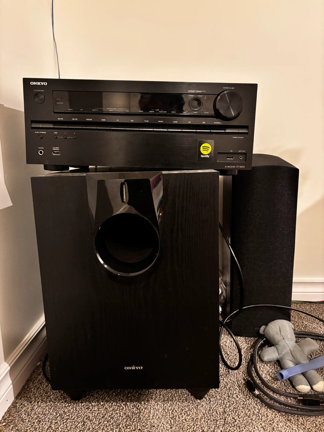 Onkyo HT-R993 AV Receiver with SKR-590 Speakers - photo 3