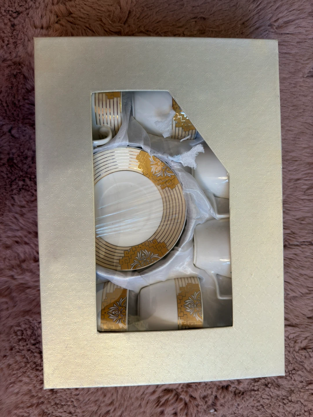 6-Piece Coffee Cup and Saucer Set - photo 3