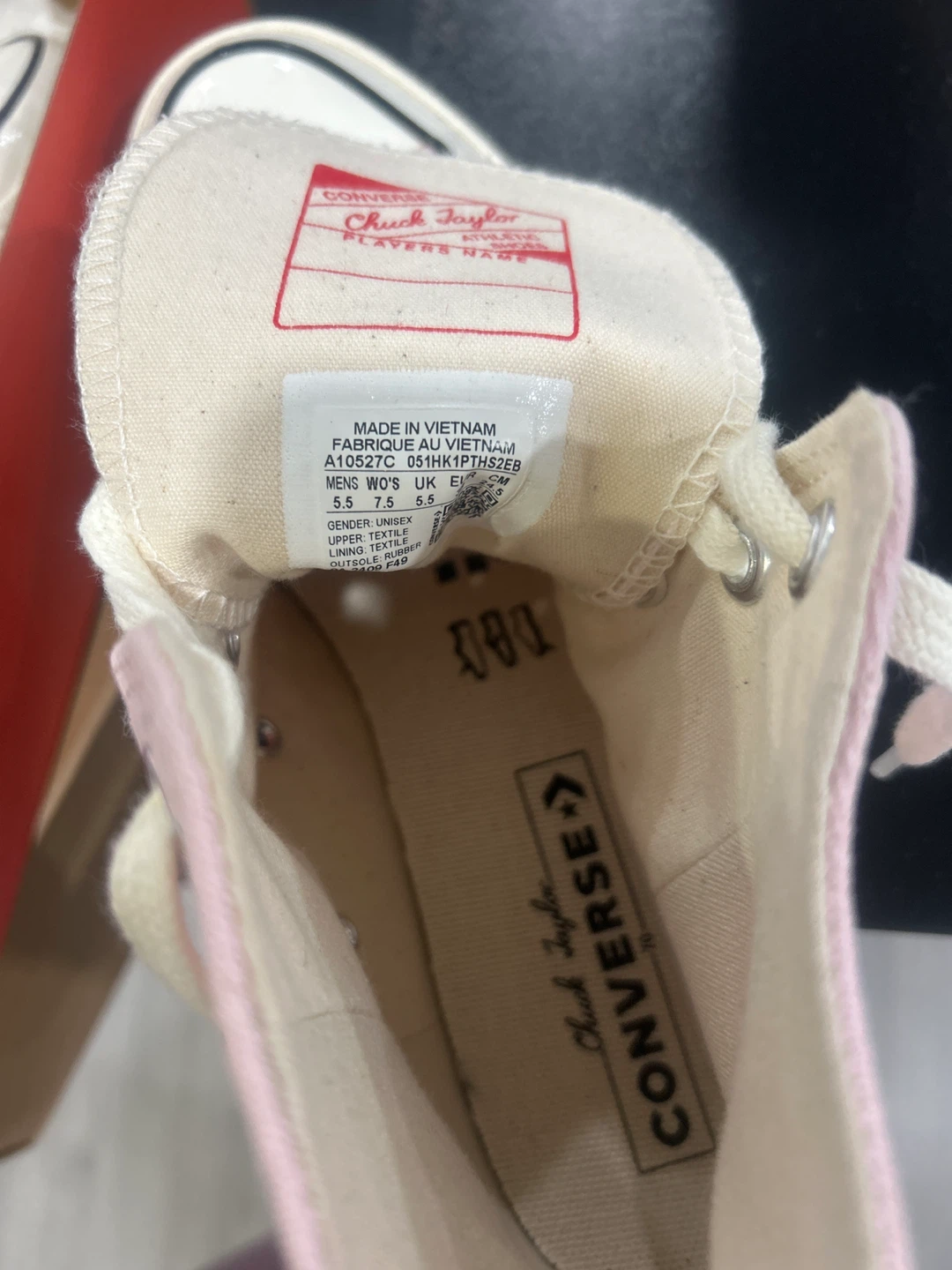 Converse Chuck Taylor All Star High Top Pink Shoes - photo 3