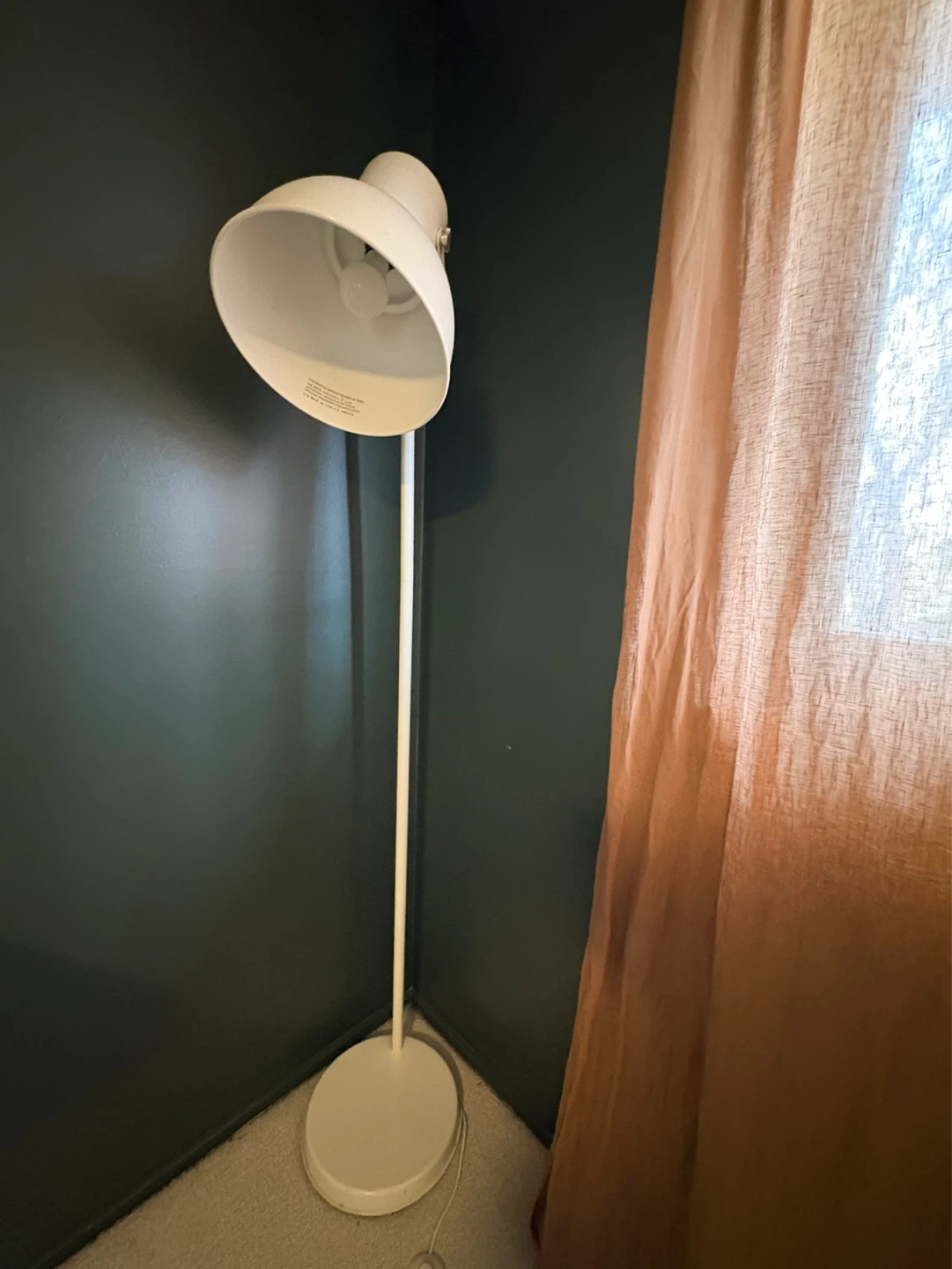 IKEA HEKTAR Floor Lamp - White - photo 2