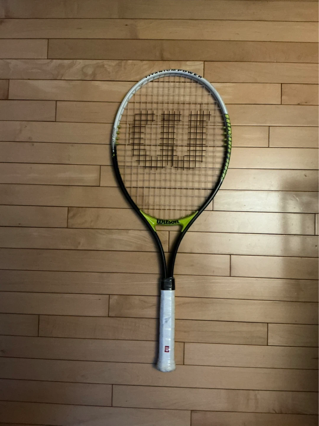 Wilson Titanium Power Tennis Racket