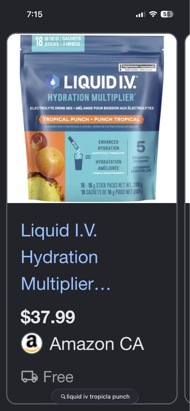Liquid I.V. Hydration Multiplier Tropical Punch - photo 3